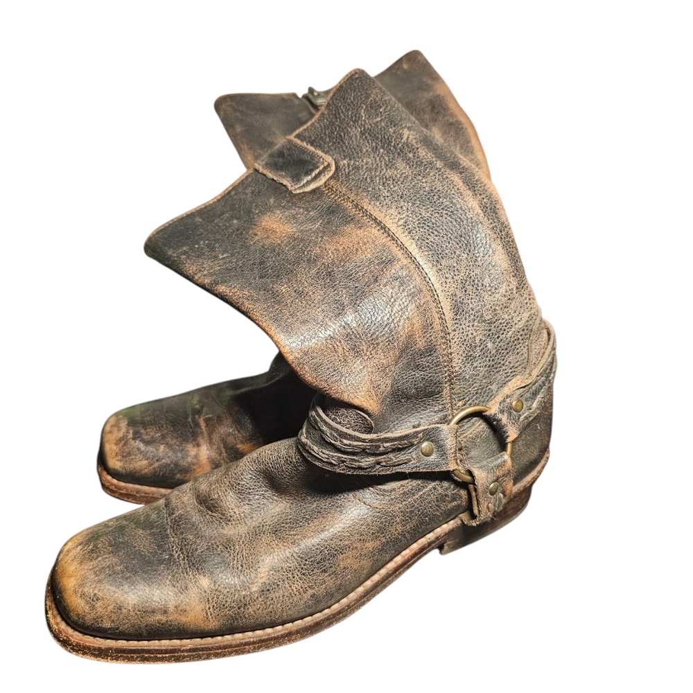 Bed Stü Cobbler Series Distressed Leather Boots 9.5M / 11W Goodyear Welt